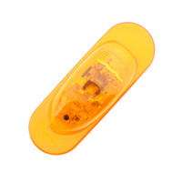Grote 54193 Amber 6.5" SuperNova Oval Side Marker Clearance Turn Surface Light