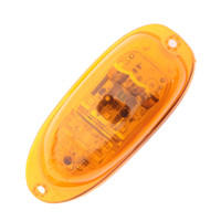 Grote 54223 Amber 5.42" SuperNova Oval Side Marker Clearance Turn Surface Light