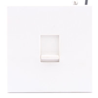 Lutron White 2000W Electronics Single Pole NovaT Slide to Off Dimmer NT-2000-WH