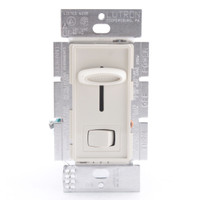 Lutron Skylark Light Almond Single Pole Slide Dimmer Switch ON/OFF Preset 1000W Incandescent S-10P-LA