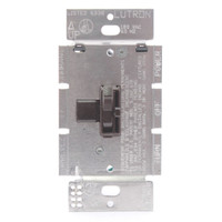 Lutron Ariadni Brown Single Pole Incandescent Light Dimmer Switch 1000W AY-10P-BR