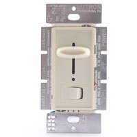 Lutron Skylark Almond Single Pole On/Off Preset Rocker Light Slide Dimmer Switch 600W S-600PNL-AL