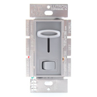 Lutron Skylark Gray 3-Way Incandescent 600W Dimmer Preset Switch S-603P-GR