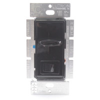 Lutron Skylark Black 3-Way Single Pole Incandescent 600W 150W LED Dimmer Preset Switch SCL-153P-BL