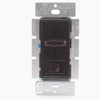 Lutron Skylark Brown 3-Way Single Pole Incandescent 600W 150W LED Dimmer Preset Switch SCL-153P-BR