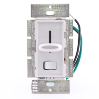 Lutron Skylark White Magnetic Low Voltage Single Pole Dimmer Switch Control 600VA 450W SLV-600P-WH