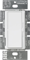 Lutron Diva White 1.5A 3-Way Single Pole 3-Speed ON/OFF Fan Control DVFSQ-F-WH