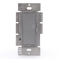 Lutron Gray Dimmer Switch for Dimmable LED CFL Incandescent Bulbs DVCL-153P-GR