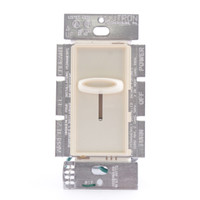 Lutron Skylark Almond Single Pole Slide Dimmer Switch 600W Incandescent S-600-AL