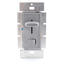 Lutron Skylark Gray 3-Way Single Pole Incandescent 600W 150W LED Dimmer Preset Switch SCL-153P-GR