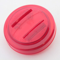 Grote 46142 Red 2.5" x 0.75" Round LED Clearance Side Marker Light PC PL-10 .06A