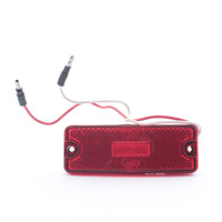 Grote 47732 Red 4.5" x 1-5/8" LED Rectangular Clearance Marker Side Light