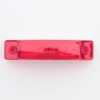 Grote 49252 Red 3-27/32" LED Clearance Side Marker Lamp Dual Function Male Pin