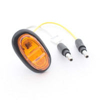 Grote 47973 Yellow Amber MicroNova LED Clearance Marker Lamp with Grommet