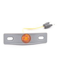 Grote 49413 Yellow MicroNova DOT LED Clearance Marker Lamp with Adapter Bracket