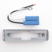 Grote 43390 Gray Mount Bracket for Large Rectangular Lamps