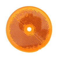 Grote 40093 Yellow Amber Sealed Center-Mount Reflector