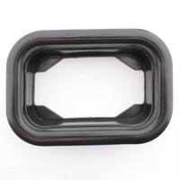 Grote 94180 Black 6-1/4" x 4-1/2" Grommet for Rectangular Lamps Mount Grommet