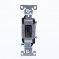 Eaton Brown COMMERCIAL Single Pole ON/OFF Toggle Light Switch 20A Bulk CS120B