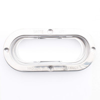 Grote 43723 Stainless Steel 6" Flange For Oval Lamps