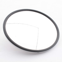 Grote 12293 Stainless Steel 8" Round Convex Mirror w/ Center-Mount Ball-Stud