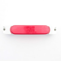 Grote 46902 Red SuperNova Thin-Line LED Clearance Marker Lamp Lens White Body