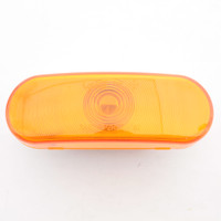Grote 52563 Yellow Amber Torsion Mount III Oval Stop Tail Turn Lamp Male Pin