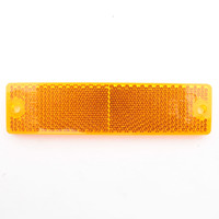 Grote 40133 Yellow Amber 16" Mini Stick-On Rectangular Reflectors