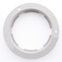 Grote 92511 Gray 4" Flange For Round Lamps Polycarbonate