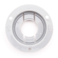 Grote 43150 Gray 2" Flange For Round Lamps Polycarbonate