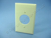 Cooper Ivory 1.60" Receptacle Mid-Size 1-Gang UNBREAKABLE Wallplate 20A 30A Locking Outlet Cover PJ720V
