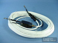 Leviton 50 Ft Coaxial Video Cable Kit w/ Outdoor Transformer and Band Separator C5946