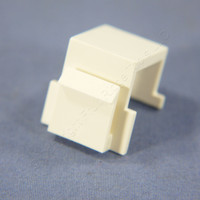 Eagle White Modular Plastic Wallplate Blank 1-Port Filler Adapter Insert 5550W