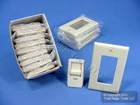 10 Leviton Ivory Illumatech Dimmer Switch Color Change Conversion Kits INKIT-I