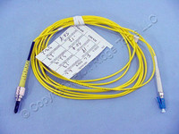 3M Leviton Fiber Optic Singlemode Simplex Patch Cable Cord FC LC SPC SPSFL-S03