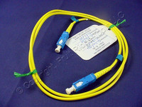 1M Leviton Fiber Optic Single-Mode Simplex Patch Cable Cord SC SC UPC UPSSC-S01