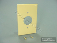 Leviton Ivory 1.406" MIDWAY UNBREAKABLE Receptacle Wallplate Outlet Cover PJ7-I