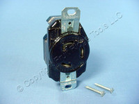 Leviton Industrial Grade Non-NEMA Twist Turn Locking Single Receptacle Outlet 30A 125/250V 3330-000