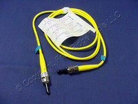 1M New Leviton Fiber Optic Single-Mode Simplex Patch Cable Cord ST UPC UPSST-S01