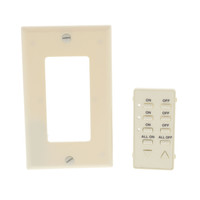 Leviton Almond Color Change Kit for 3-Address ALL On/Off DHC Controller DCK4A-A
