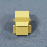 Eagle Ivory Modular Plastic Wallplate Blank 1-Port Filler Adapter Insert 5550V