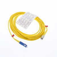 5M Fiber Optic Single-Mode Simplex Patch Cable Cord SM ST FC PC Polish PCSCF-S05