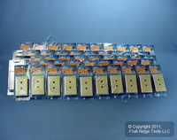50 Leviton Decora Ivory 6-Wire DUAL Phone Jack Wallplates C2647-I
