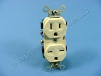 Leviton Ivory 125/250V DUAL Voltage Receptacle Duplex Outlet 5-15R 6-15R 5031-I