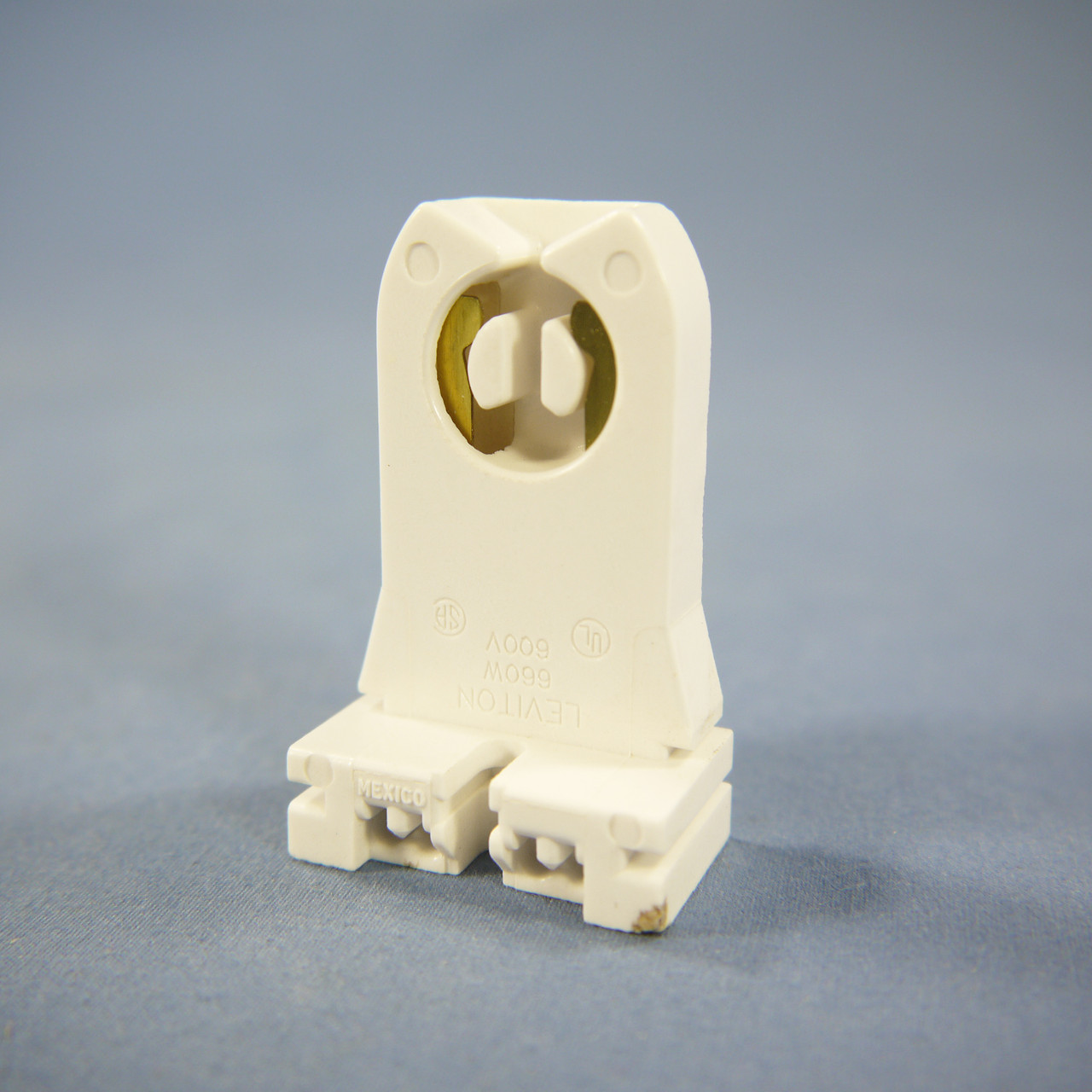 🏠 Leviton Fluorescent Lampholder Light Socket T8 T12 Medium Bi-Pin TALL ...