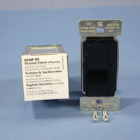 Cooper DEVINE Black Low Voltage Electronic Dimmer Control Switch 600W DE06P-BK
