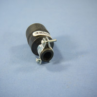 Eagle Black RESIDENTIAL Polarized Straight Blade Connector Plug NEMA 1-15 15A 125V Bulk 178