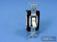 Pass & Seymour Ivory COMMERCIAL Toggle Light Switch 15A 4-WAY CSB415-IU