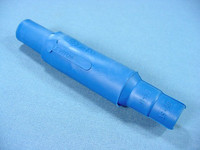 New Leviton Blue Cam-Type Plug Insulating Sleeves Female ECT 15 Series 15SDF-48B