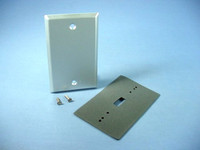 Cooper Weather Resistant Aluminum Blank 1-Gang Wallplate Cover w/ Gasket S1987